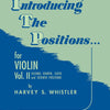 INTRODUCING THE POSITIONS FOR VIOLIN BK 2