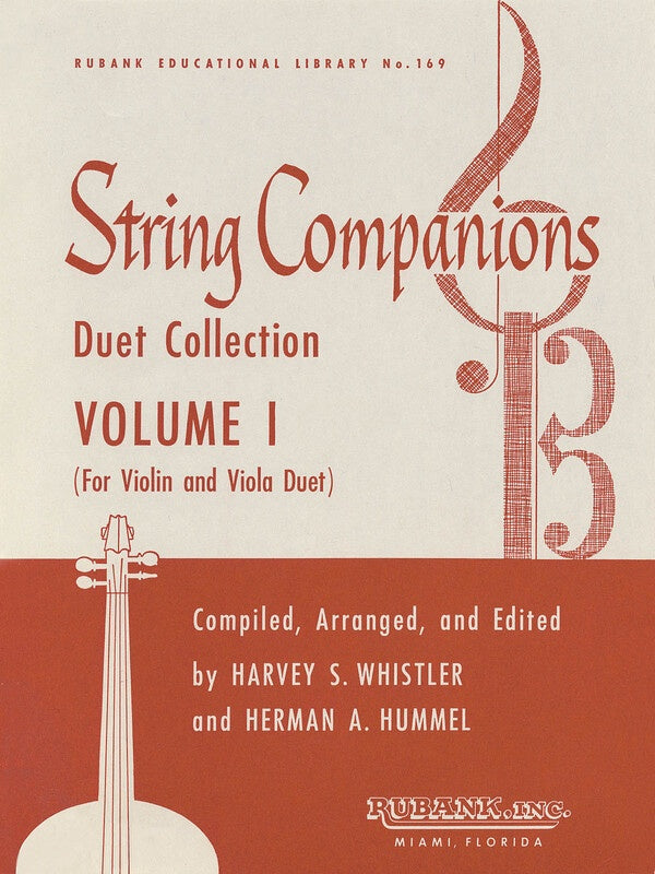 STRING COMPANIONS VOL 1 VIOLIN AND VIOLA DUET