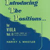 INTRODUCING THE POSITIONS FOR VIOLA BK 2