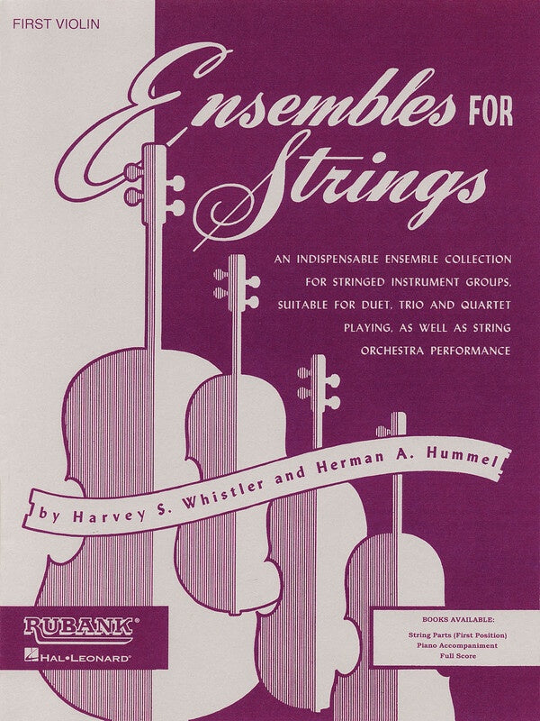 ENSEMBLES FOR STRINGS 1ST VIOLIN