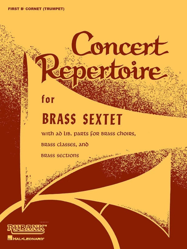 CONCERT REPERTOIRE FOR BRASS SEXTET 2/3 TROMBONE