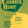 CHAMBER MUSIC FOR 3 FLUTES