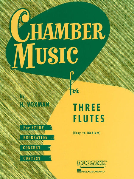 CHAMBER MUSIC FOR 3 FLUTES