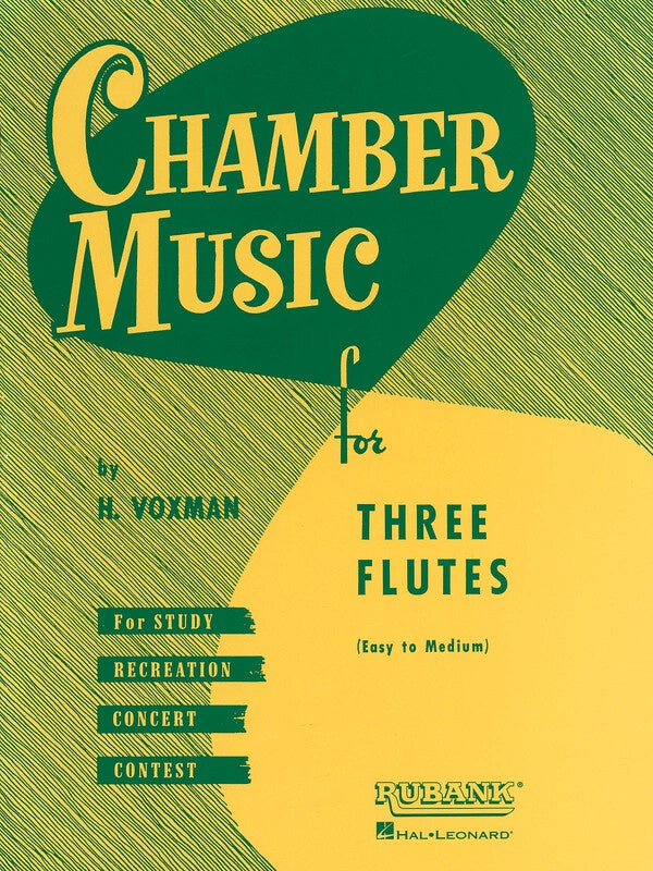 CHAMBER MUSIC FOR 3 FLUTES