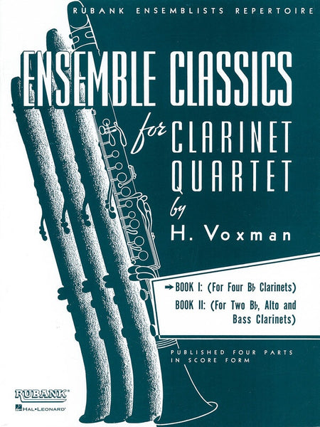 ENSEMBLE CLASSICS CLARINET QUARTET VOL 1