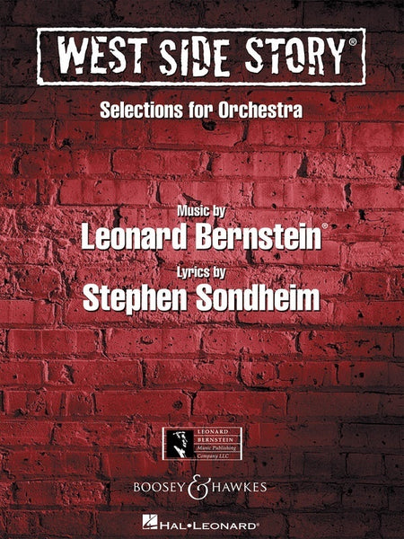 WEST SIDE STORY SELECTIONS ORCHESTRA SCORE