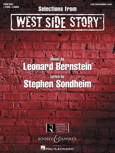 WEST SIDE STORY SELECTIONS PIANO DUET