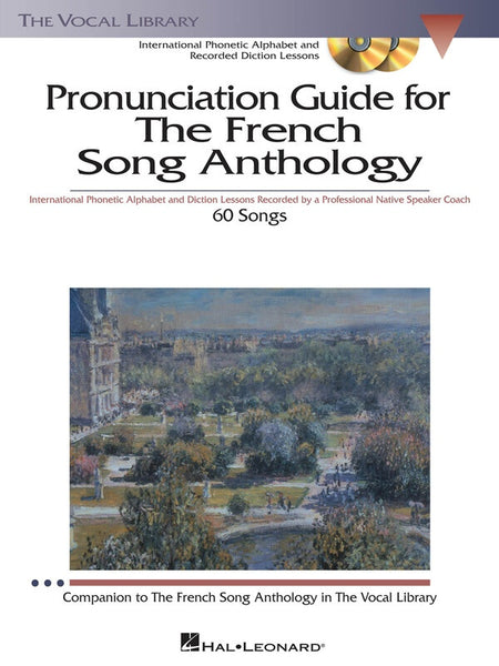 FRENCH SONG ANTHOLOGY PRONUNCIATION BK/3CD
