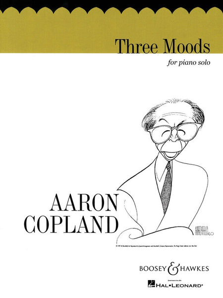 COPLAND - THREE MOODS FOR PIANO