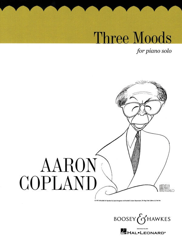 COPLAND - THREE MOODS FOR PIANO