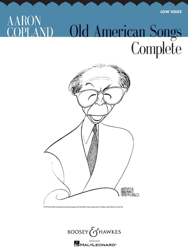 COPLAND - OLD AMERICAN SONGS COMPLETE LOW VOICE