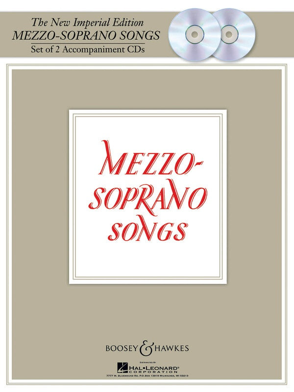 MEZZO SOPRANO SONGS IMPERIAL 2CD ACCOMP