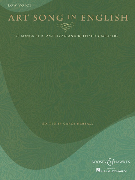 ART SONG IN ENGLISH LOW VOICE