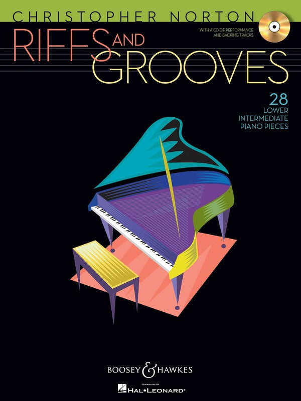 RIFFS AND GROOVES BK/CD INTER PIANO SOLO