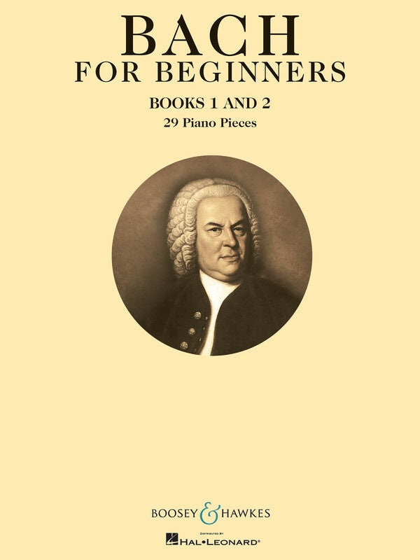 BACH FOR BEGINNERS BK 1 AND 2 PNO