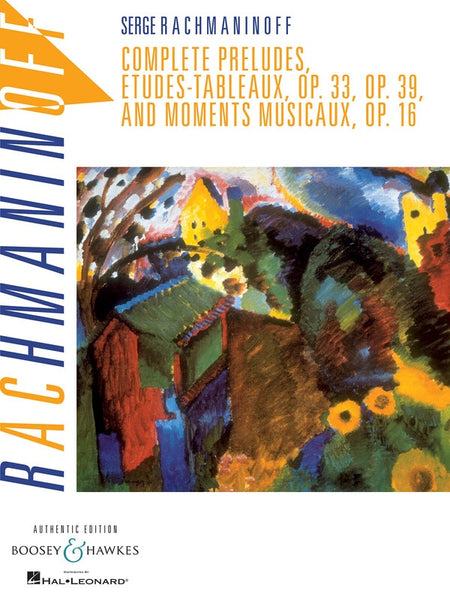 COMPLETE PRELUDES ETUDES TABLEAUX & MOMENTS MUSICAUX