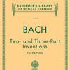 BACH - 2 AND 3 INVENTIONS FOR PIANO ED CZERNY