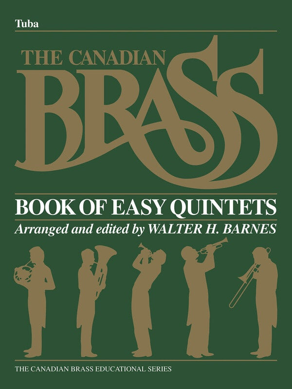 CANADIAN BRASS BOOK OF BEGINNING QUINTETS TUBA