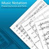 MUSIC NOTATION PREPARING SCORES AND PARTS