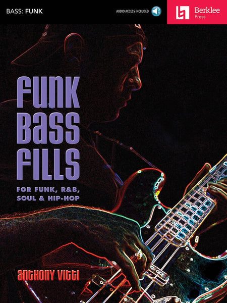 FUNK BASS FILLS BK/CD