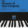 THE PLEASURE OF YOUR COMPANY BK 3 PIANO DUETS