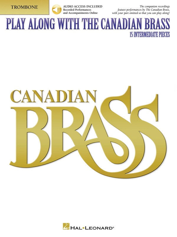 PLAY ALONG WITH THE CANADIAN BRASS TROMBONE BK/OLA