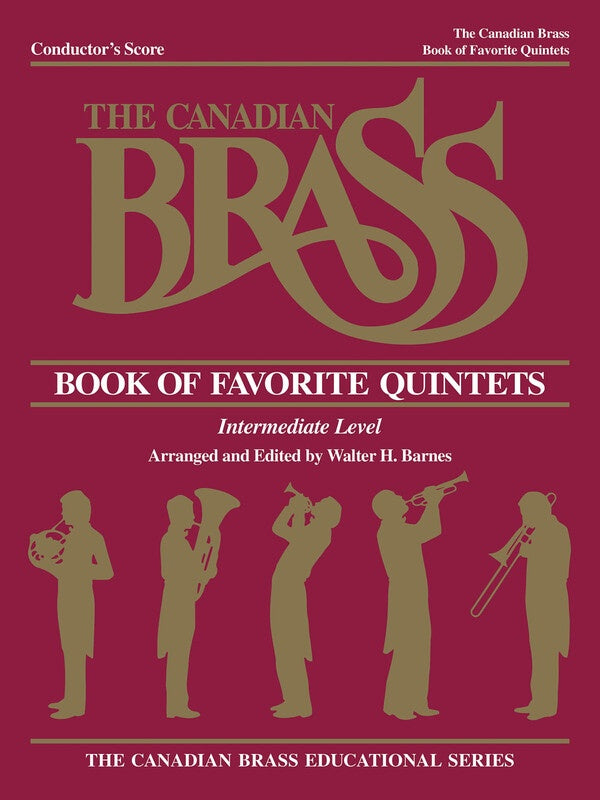 CANADIAN BRASS FAVORITE QUINTETS CONDUCTOR