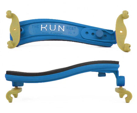 Kun Shoulder Rest 1/4-1/8 Blue