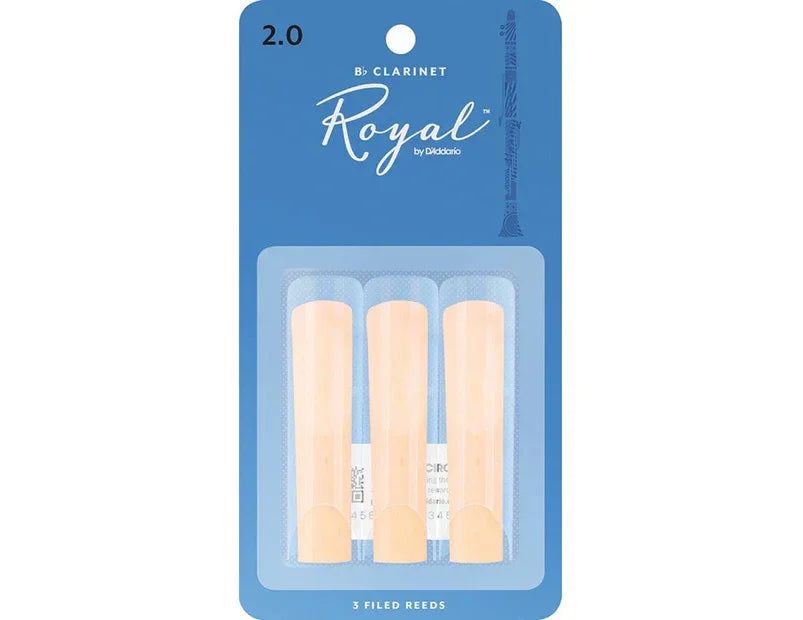 Royal 3 Pak Bb Clarinet Size 2