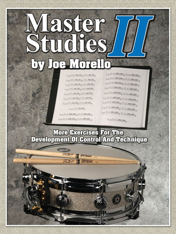 MORELLO - MASTER STUDIES 2 FOR DRUMS