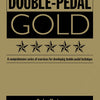 DOUBLE PEDAL GOLD DRUM BK/CD