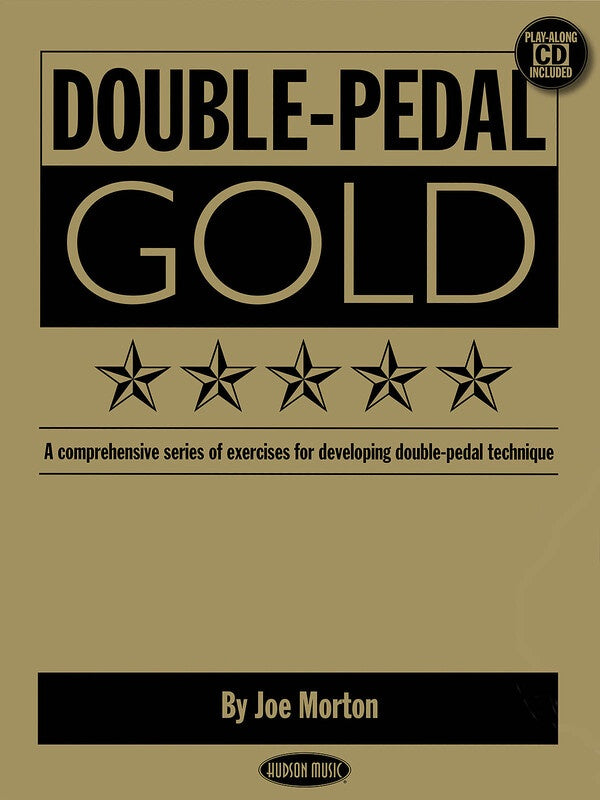 DOUBLE PEDAL GOLD DRUM BK/CD