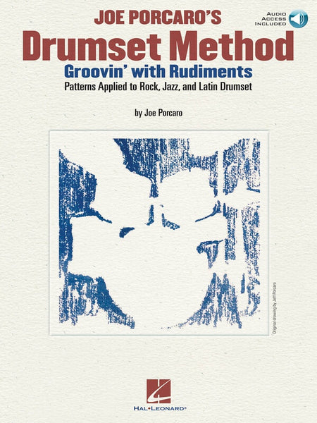 PORCAROS DRUMSET METHOD GROOVIN WITH RUDIMENTS B