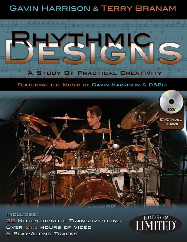 RHYTHMIC DESIGNS BK/DVD