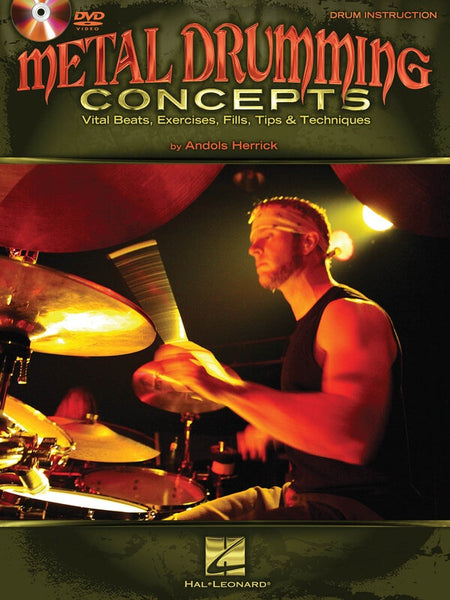 METAL DRUMMING CONCEPTS BK/DVD