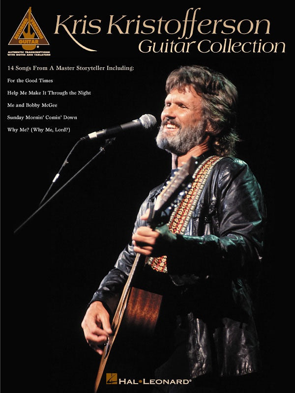 KRIS KRISTOFFERSON GUITAR COLLECTION TAB RV