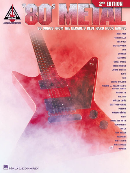 80S METAL 2ND EDITION REC VERSIONS GUITAR TAB