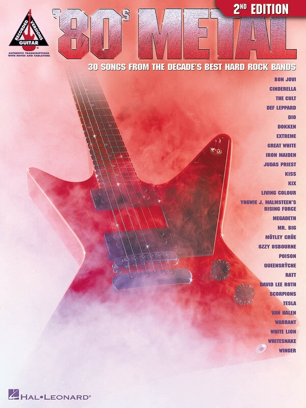 80S METAL 2ND EDITION REC VERSIONS GUITAR TAB