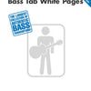 BASS TAB WHITE PAGES