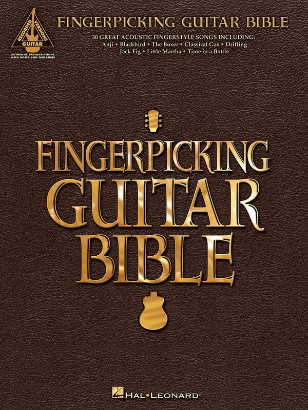 FINGERPICKING GUITAR BIBLE TAB RV