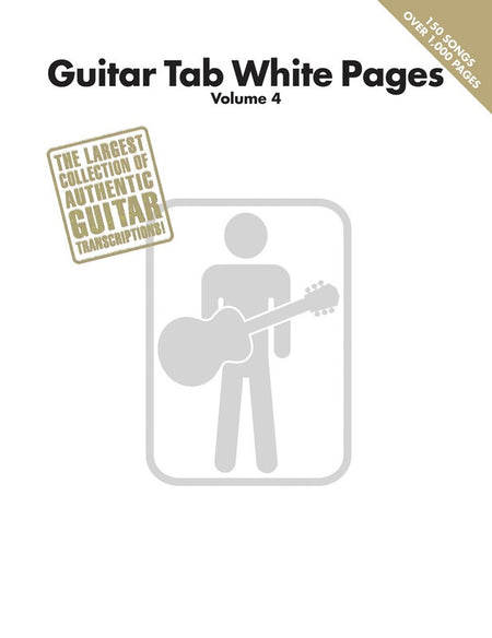 GUITAR TAB WHITE PAGES BK 4