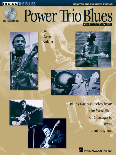 POWER TRIO BLUES GUITAR BK/CD