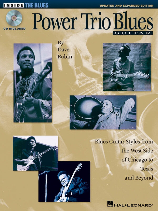 POWER TRIO BLUES GUITAR BK/CD