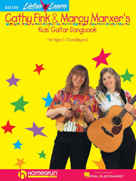 CATHY FINK & MARCY MARXERS KIDS GTR BK/CD