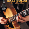 JAZZ SOLOS FOR GUITAR BK/OLA