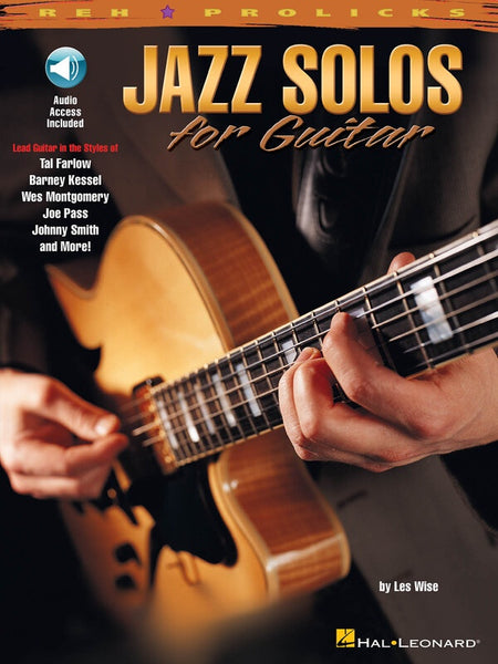 JAZZ SOLOS FOR GUITAR BK/OLA