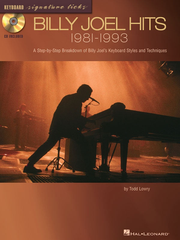 BILLY JOEL HITS 81-93 SIG LICKS BK/CD