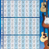 GUITAR SCALES POSTER 22 X 34