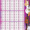 GUITAR CHORD DIAGRAMS POSTER 22 X 34