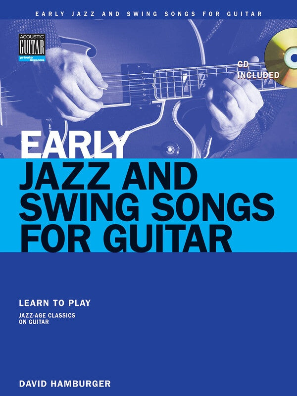 EARLY JAZZ AND SWING SONGS FOR GTR BK/CD